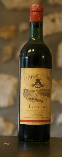 Vin rouge, Chateau Milon 1964