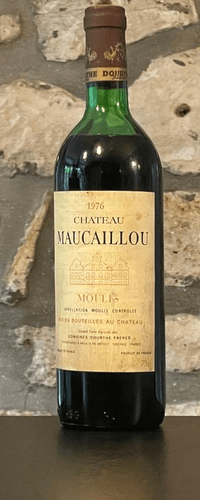 Vin rouge, Moulis, Chateau Maucaillou 1976