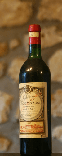 Vin rouge, Château Rauzan Gassies 1983