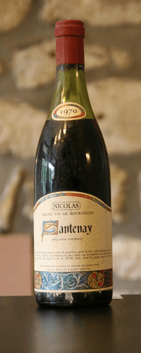Vin rouge, NICOLAS 1970