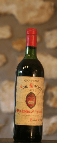 Vin rouge, Château Tour Musset 1979