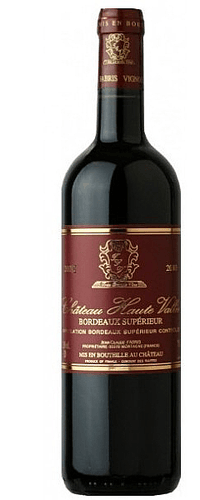 Vin rouge, Chateau Haute Vallee 2008