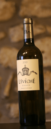 Vin blanc, Bordeaux,blanc,Château L'Eveche 2010