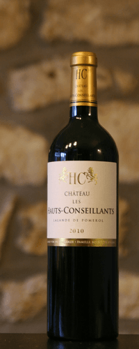 Vin rouge, Château Les Hauts Conseillants 2010
