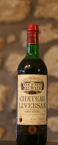 Vin rouge, Château Liversan 1978