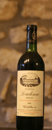Vin rouge, Château La Loudenne 1981