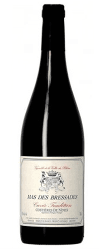 Vin rouge, Mas des Bressades cuvee Excellence 2017