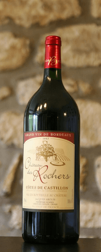 Vin rouge, Château des Rochers 1997, magnum