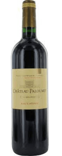 Vin rouge, Haut Medoc, Château Paloumey 2014 2015