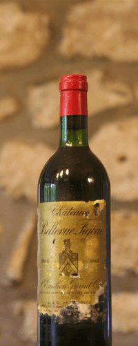 Vin rouge, Château Bellevue Figeac 1982