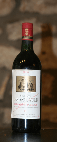 Vin rouge, Chateau Cardinal Viaud 1986