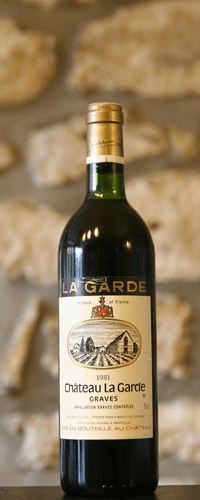 Vin rouge, Château La Garde 1981