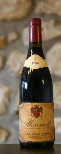 Vin rouge, Domaine Gauffroy 1996