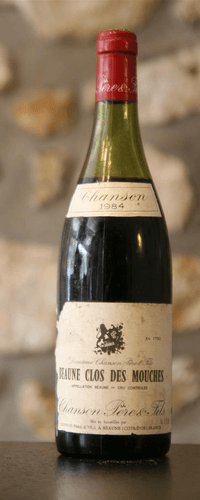 Vin rouge, Domaine Chanson, Clos des Mouches 1984