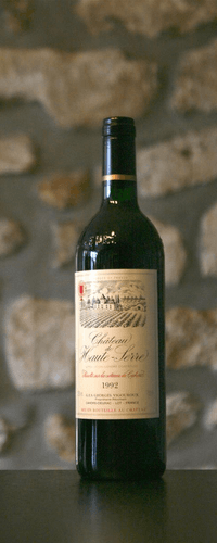 Vin rouge, Château Haute Serre 1992