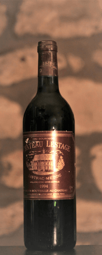 Vin rouge, Listrac Medoc, Château Lestage 1994