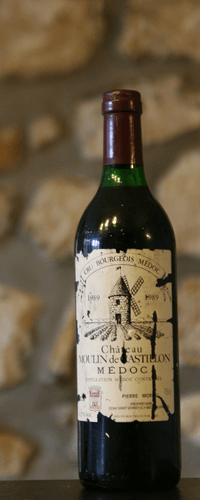 Vin rouge, Château Moulin de Castillon 1989
