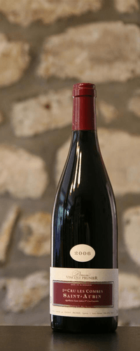 Vin rouge, Domaine Vincent Prunier, St Aubin 1er cru, Les Combes 2006