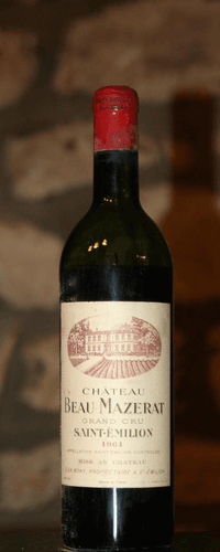 Vin rouge, Chateau Beau Mazerat 1964