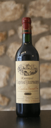 Vin rouge, Chateau Cardinal Villemaurine 1994