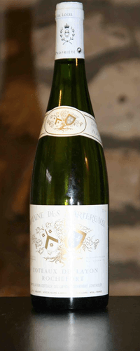 Vin blanc, Domaine des Martereaux, Coteaux du Layon demi sec, 1973