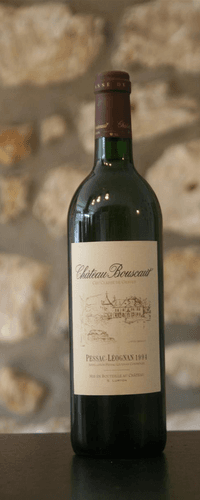 Vin blanc, chateau bouscaut 1994