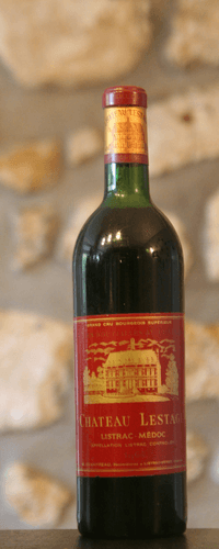 Vin rouge, Listrac, Château Lestage 1964