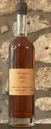 Armagnac,blanc,Domaine Mader, bas Armagnac 1965