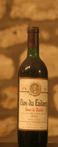 Vin rouge, Cotes de Duras, Clos du Cadaret 1983