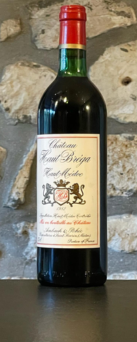 Vin rouge, Haut Medoc, Château Haut Brega 1982