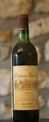 Vin rouge, Château de Portets 1979