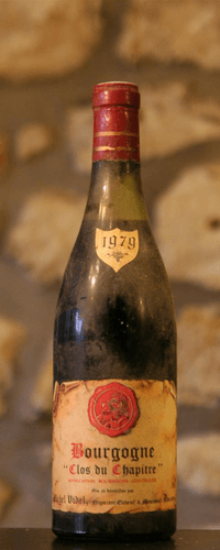 Vin rouge, Domaine Michel Vidal, Clos du Chapitre 1979