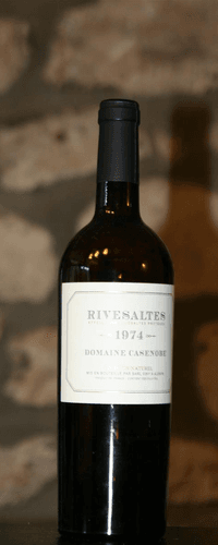 Vin blanc, Domaine Casenobe 1974 blanc