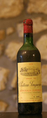 Vin rouge, Château Fonqueyres 1978