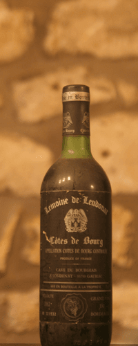 Vin rouge, Lemoine Leudonnat 1983