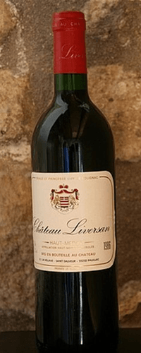 Vin rouge, Chateau Liversan 1986