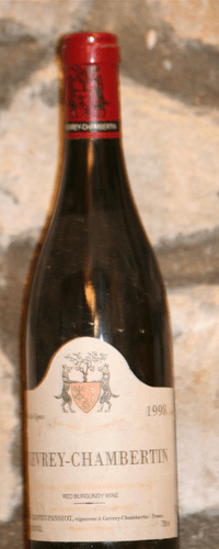 Vin rouge, Domaine Geantet Pansiot 1998
