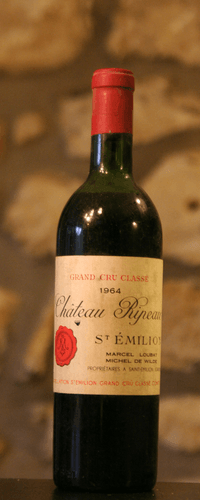 Vin rouge, Château Ripeau 1964