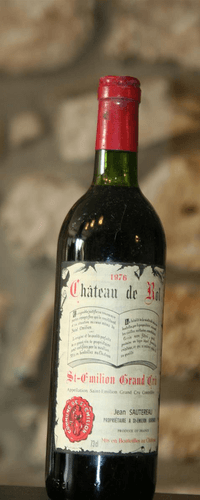Vin rouge, Chateau de Rol 1976