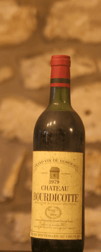 Vin rouge, Château Bourdicotte 1979