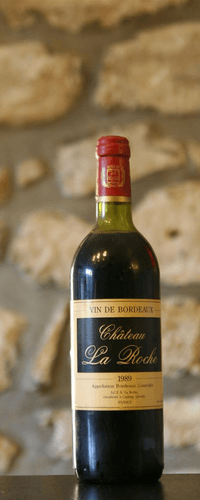 Vin rouge, Château La Roche 1989