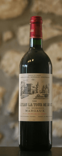 Vin rouge, Château la Tour de Mons 1998
