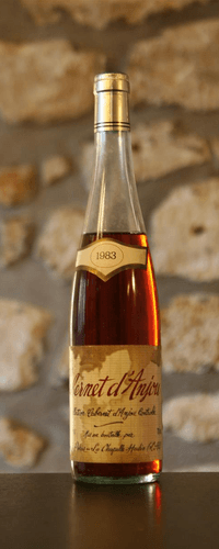 Vin rose, anjou,rose,Cabernet d'Anjou, mise Poirier 1983