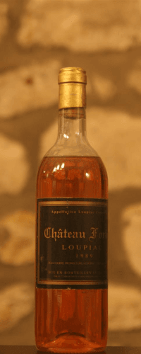 Vin blanc, Château Fortin 1989