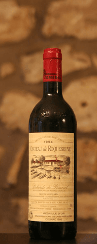 Vin rouge, Chateau de Roquebrune 1994