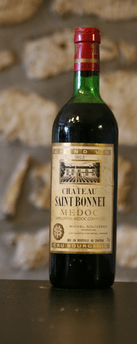 Vin rouge, Chateau Saint Bonnet 1983