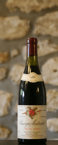Vin rouge, Domaine Jean Marc Morey, 1988