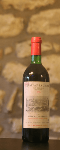 Vin rouge, Chateau La Grave 1976
