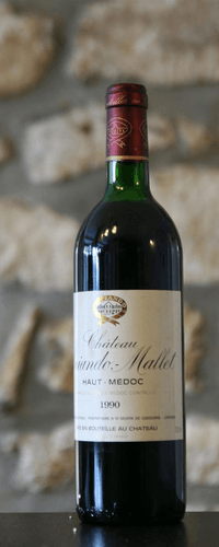 Vin rouge, Château Sociando Mallet 1990