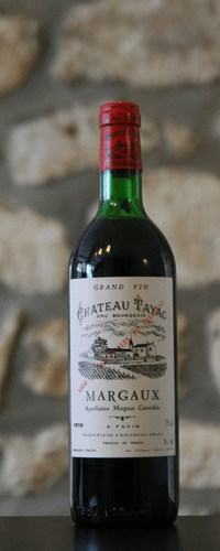 Vin rouge, Château Tayac 1978